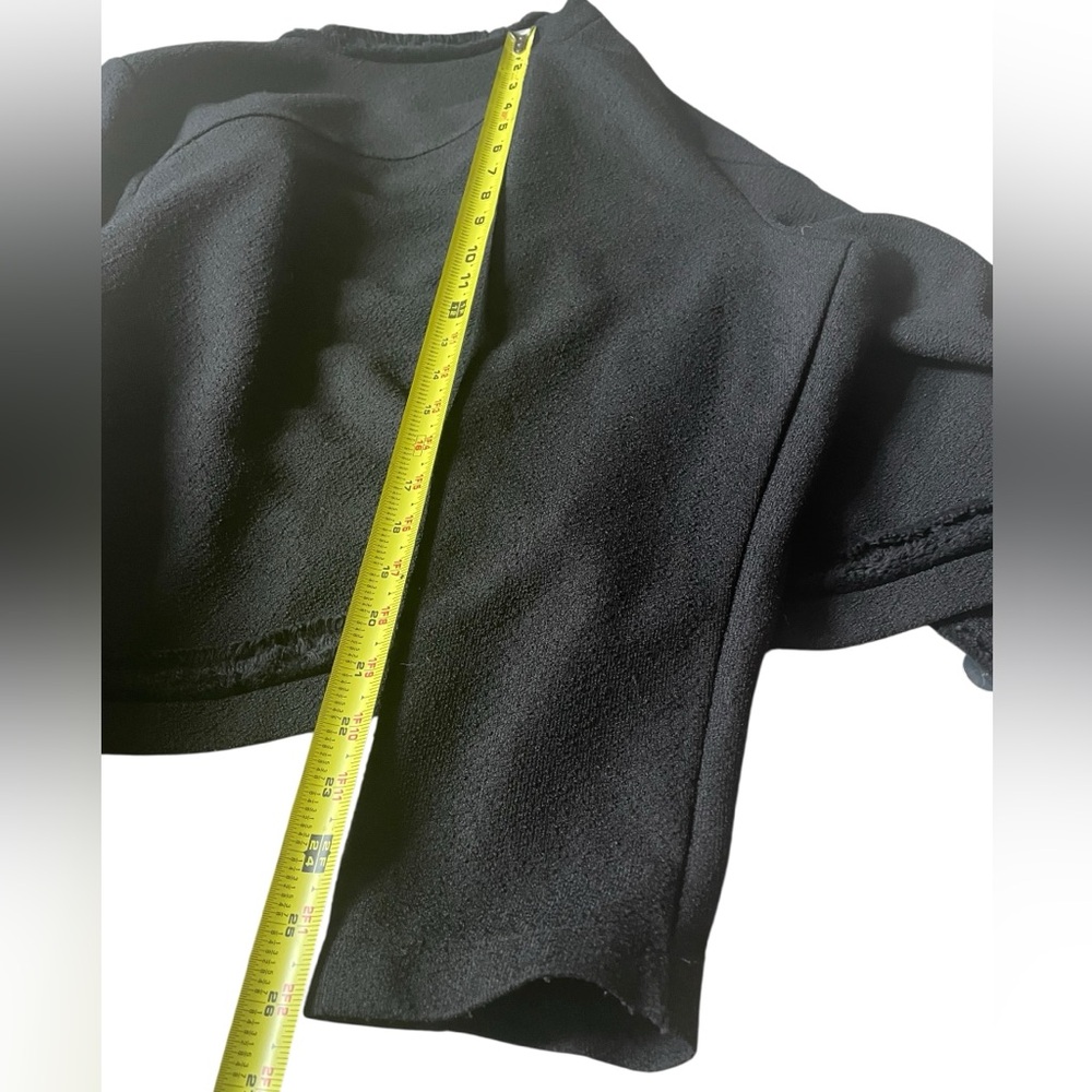 Calvin Klein Black Textured Knit Jacket - Picture 7 of 7